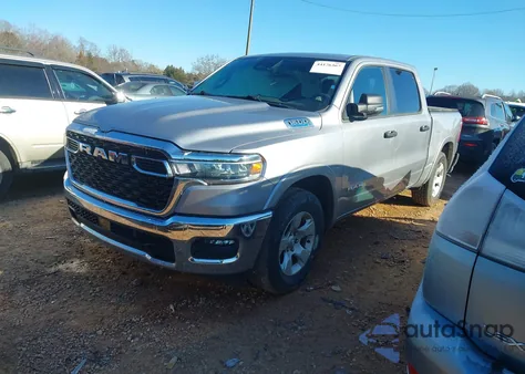 2025 Ram 1500 Big Horn 4X2 5'7 Box from USA, damaged, VIN 1C6RREFGXSN527409